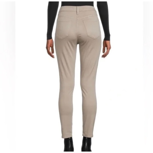 NWT JOE'S JEANS Charlie High-Rise Stretch Coated Skinny Ankle Jeans Stoneware 25 - Picture 4 of 5